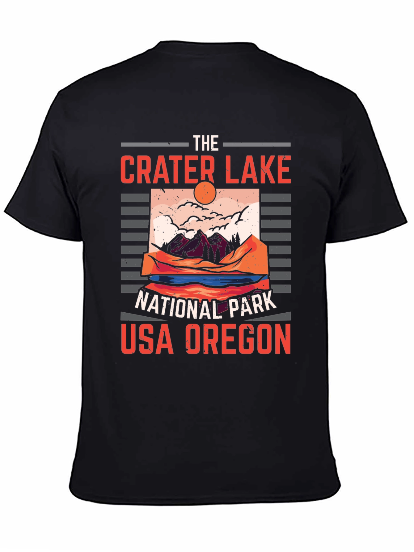 Crater Lake National Park T-Shirt USA Oregon Tee