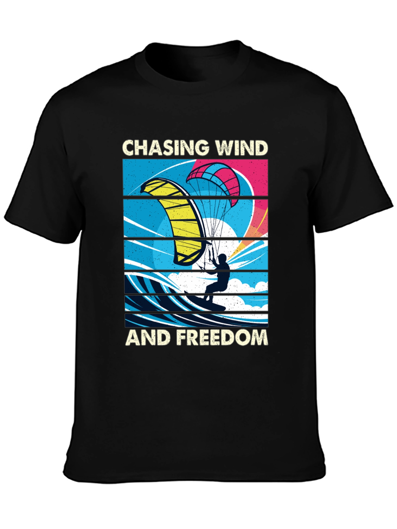 Chasing Wind and Freedom Graphic Tee