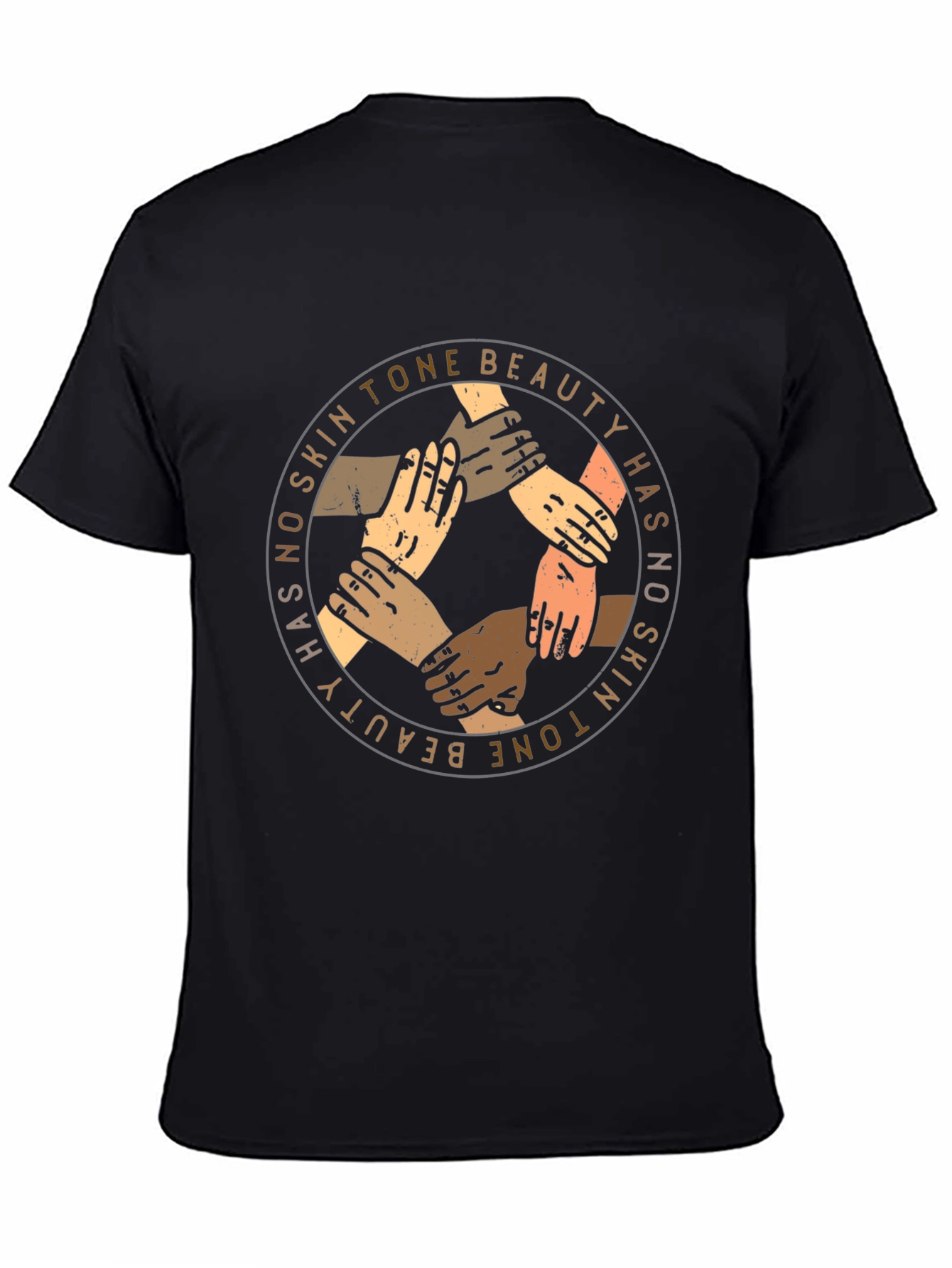 Beauty Has No Skin Tone Graphic Tee