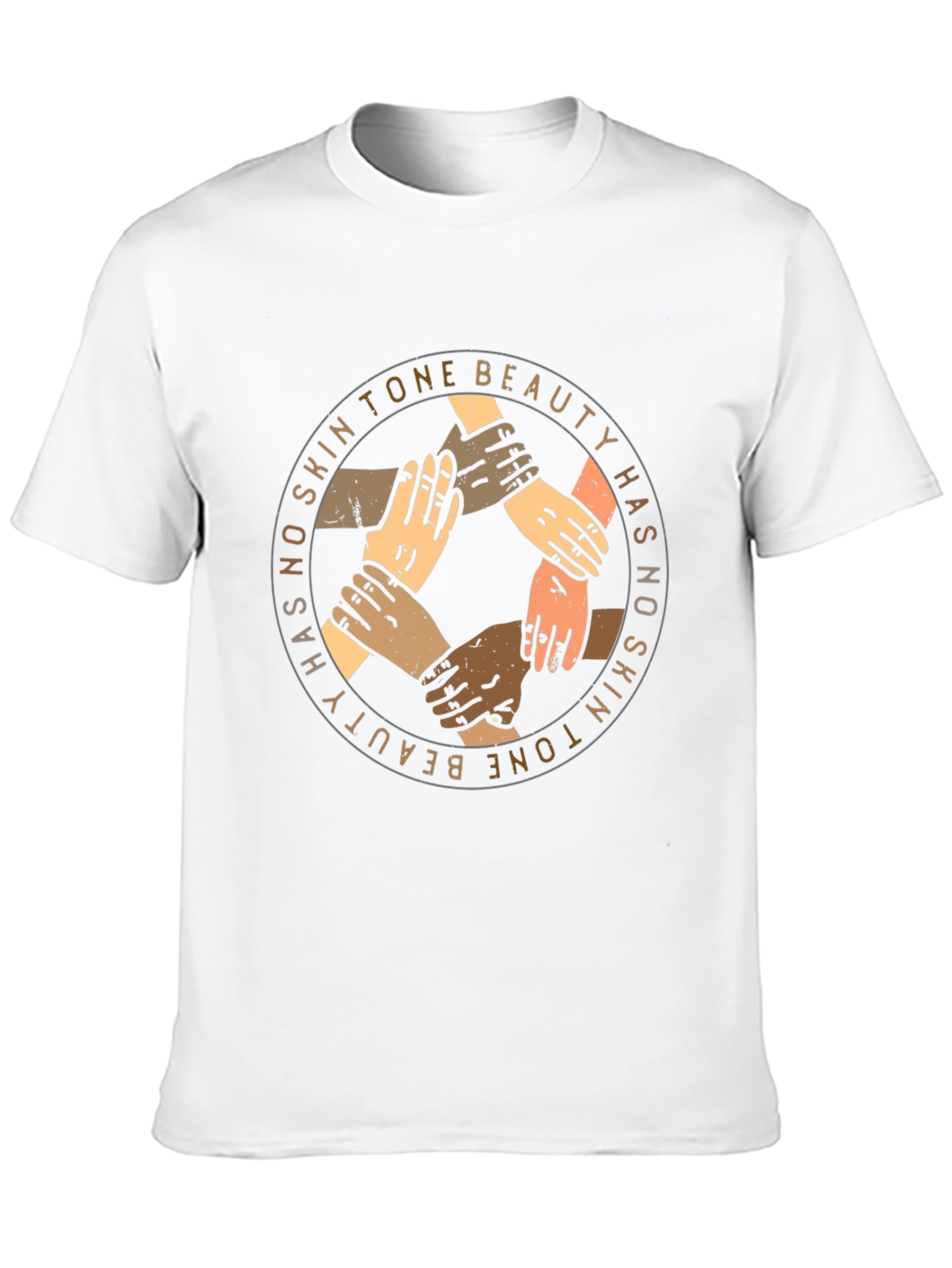 Beauty Has No Skin Tone Graphic Tee