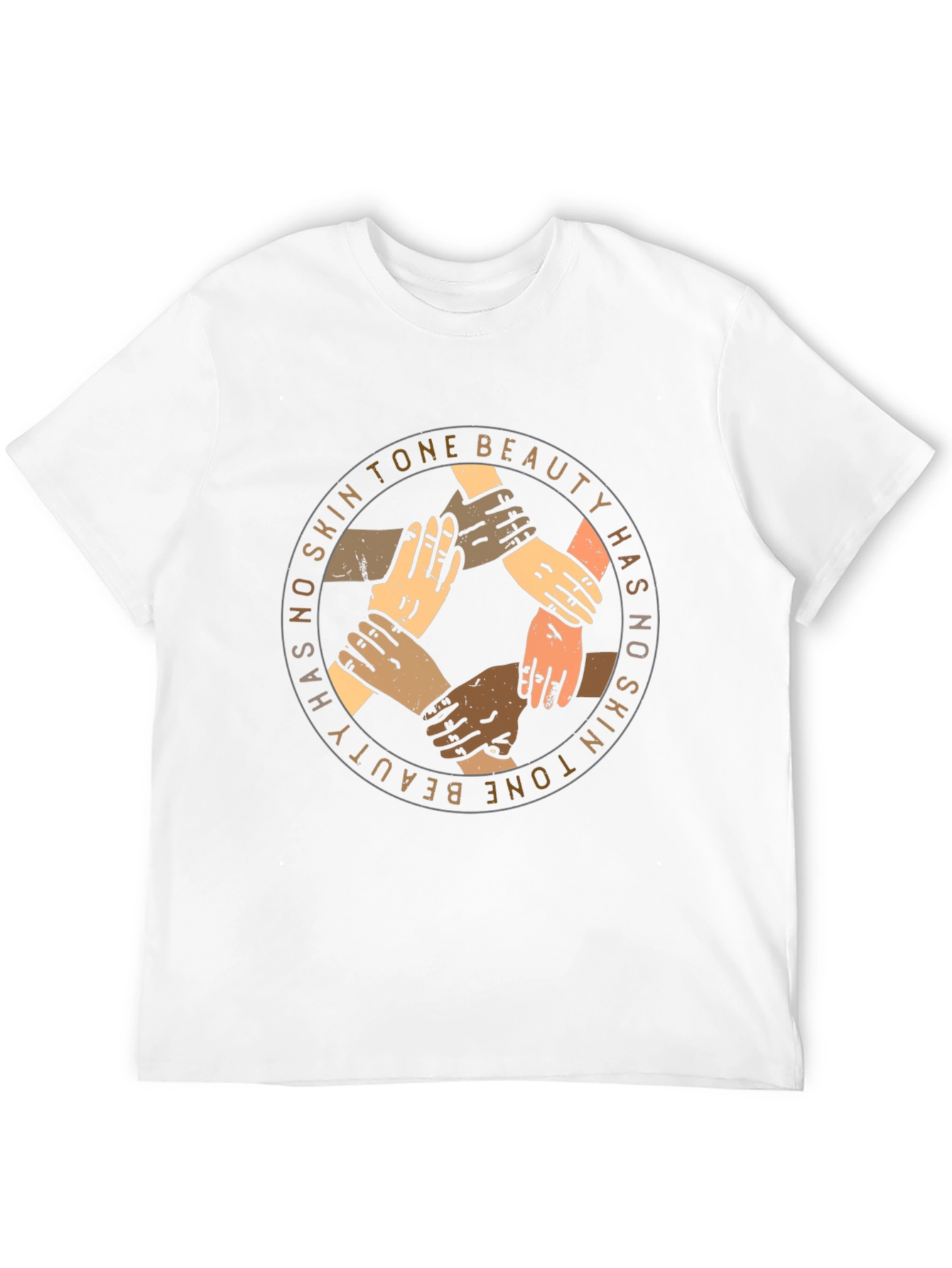 Beauty Has No Skin Tone Graphic Tee