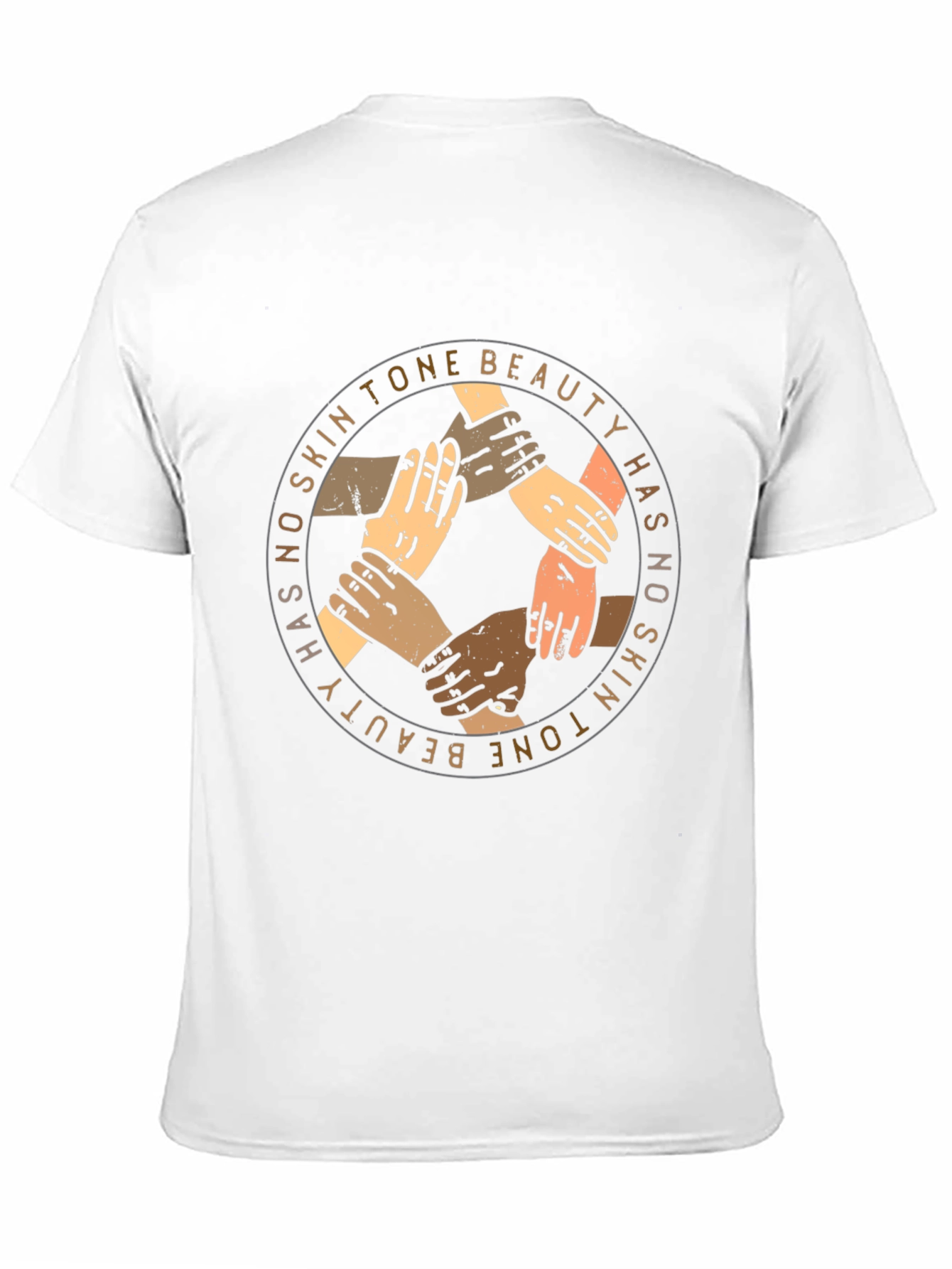 Beauty Has No Skin Tone Graphic Tee
