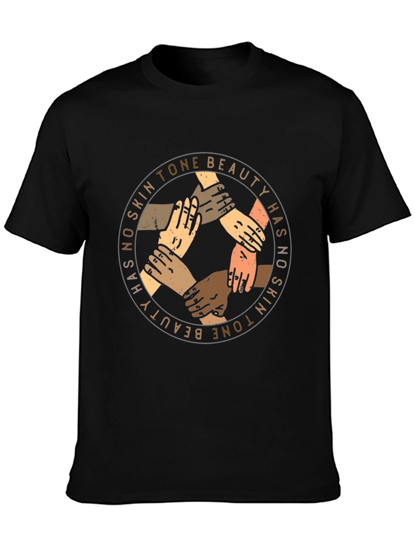 Beauty Has No Skin Tone Graphic Tee