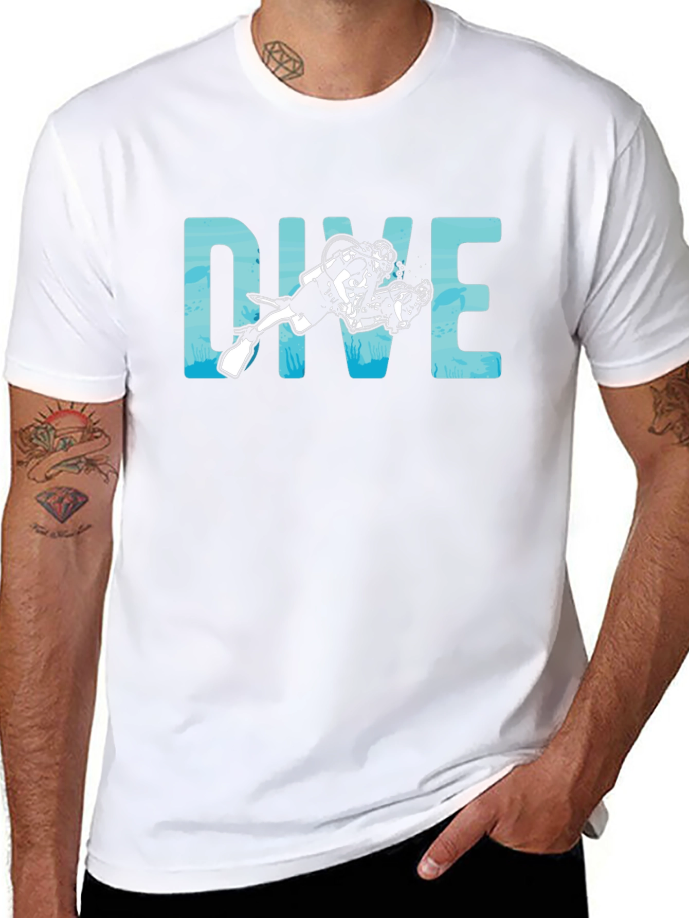 Dive T-Shirt - Scuba Diving Graphic Tee