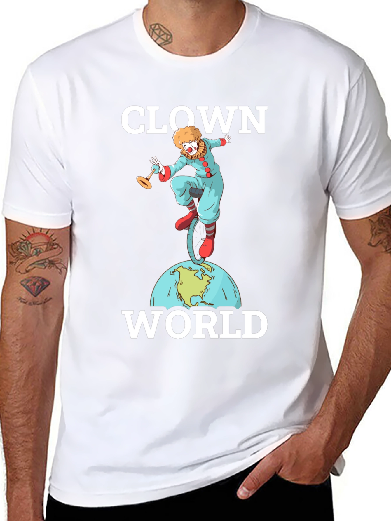 Clown World Graphic T-Shirt