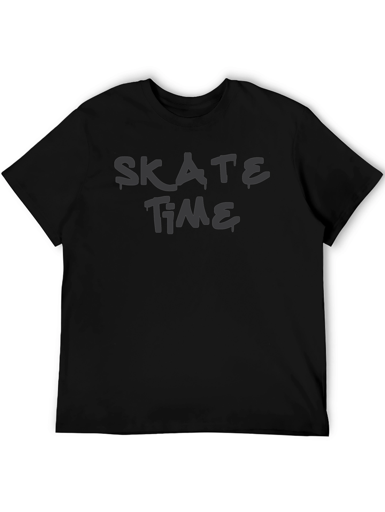 Skate Time Graphic Tee - Black