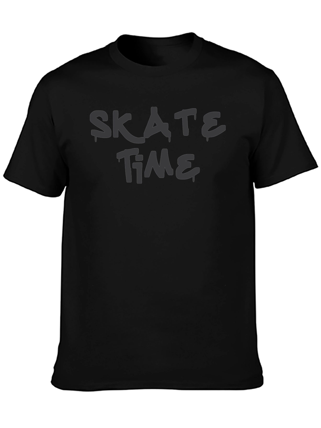 Skate Time Graphic Tee - Black