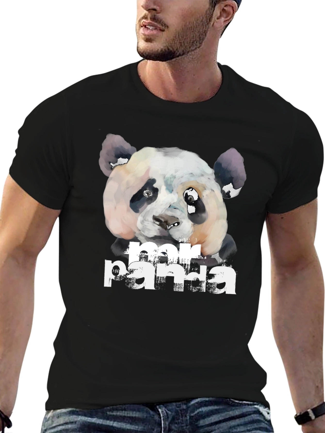 Cool Panda T-Shirt: Unique Animal Graphic Tee