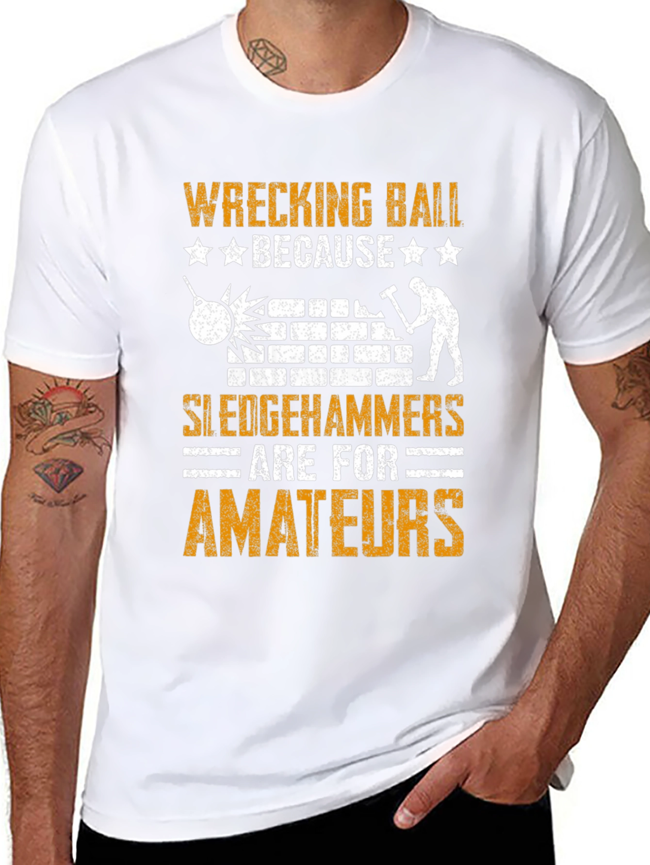 Wrecking Ball T-Shirt: Demolition Humor