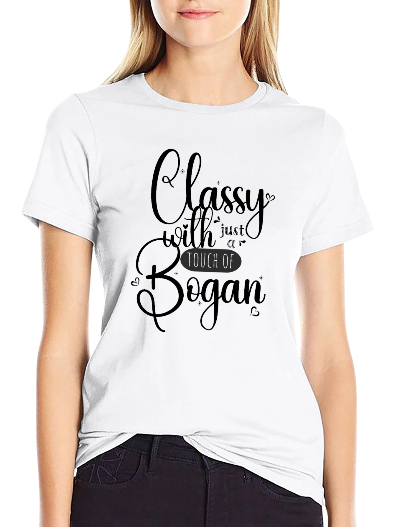 Classy with a Touch of Bogan Graphic Tee