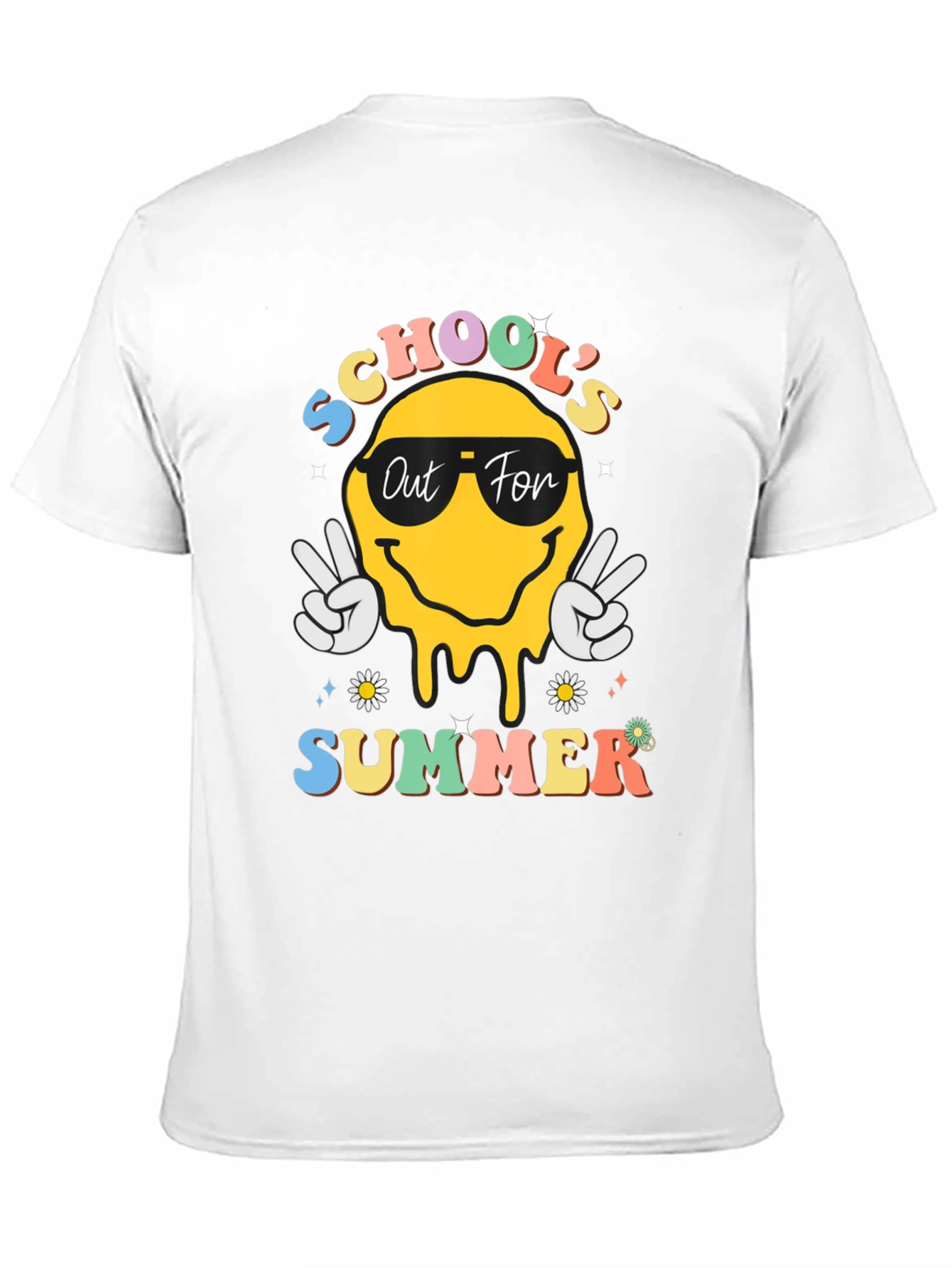 Schools Out for Summer Black T-Shirt