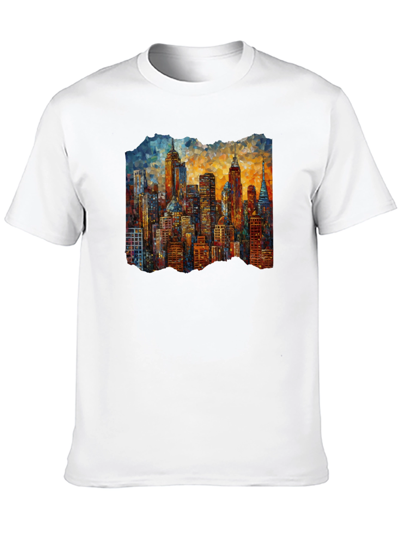 Cityscape Graphic Tee - Urban Style