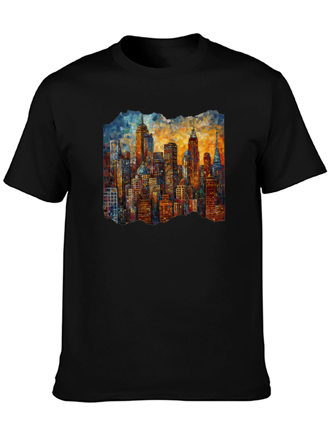 Cityscape Graphic Tee - Urban Style