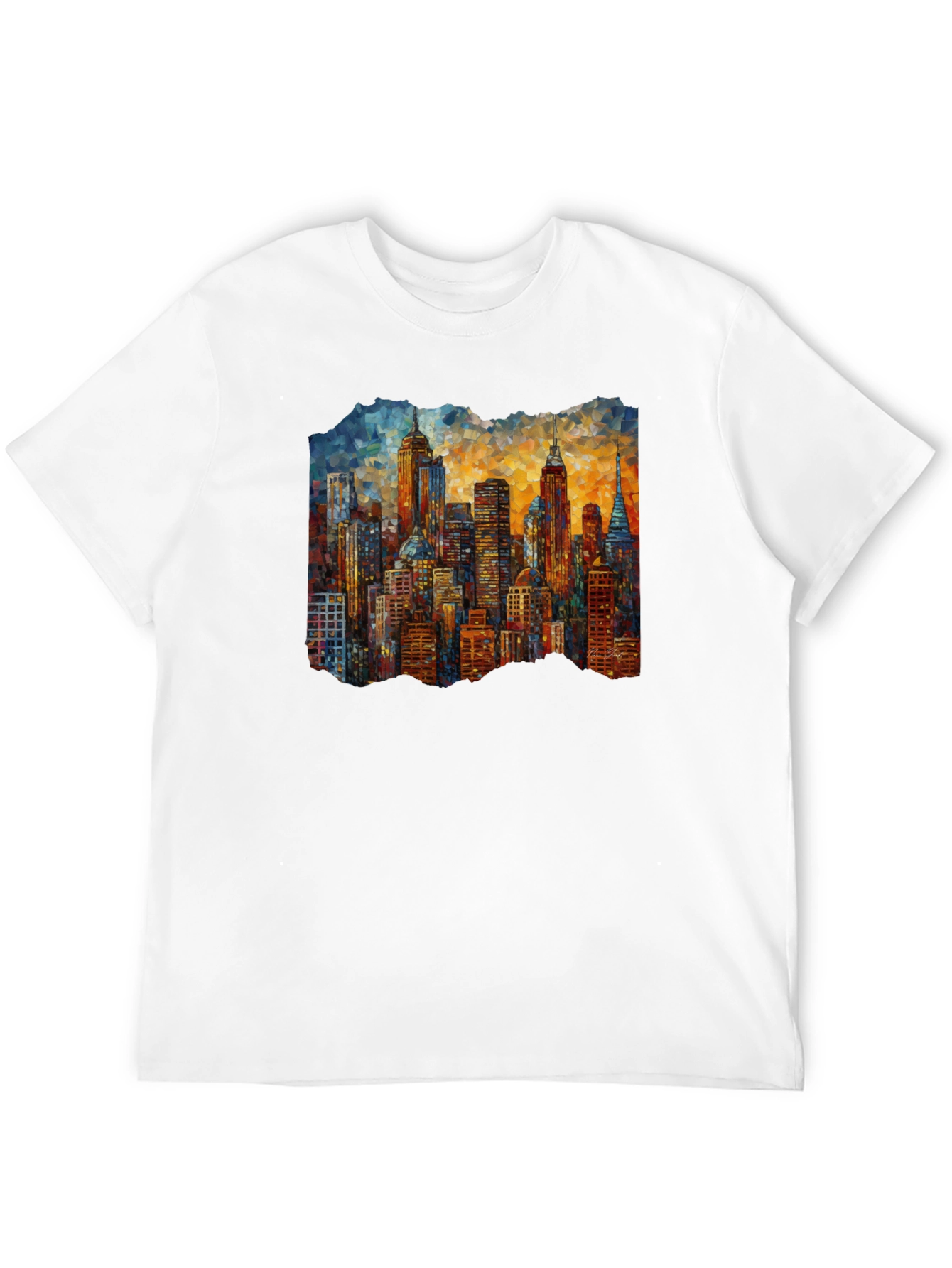 Cityscape Graphic Tee - Urban Style