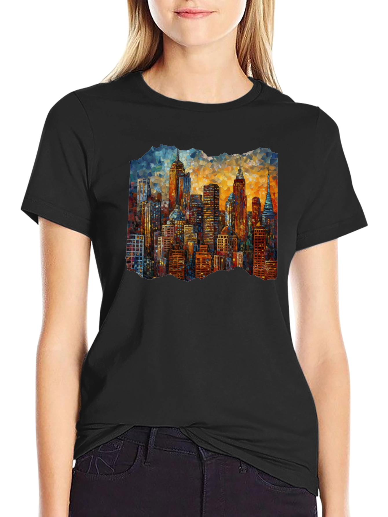 Cityscape Graphic Tee - Urban Style