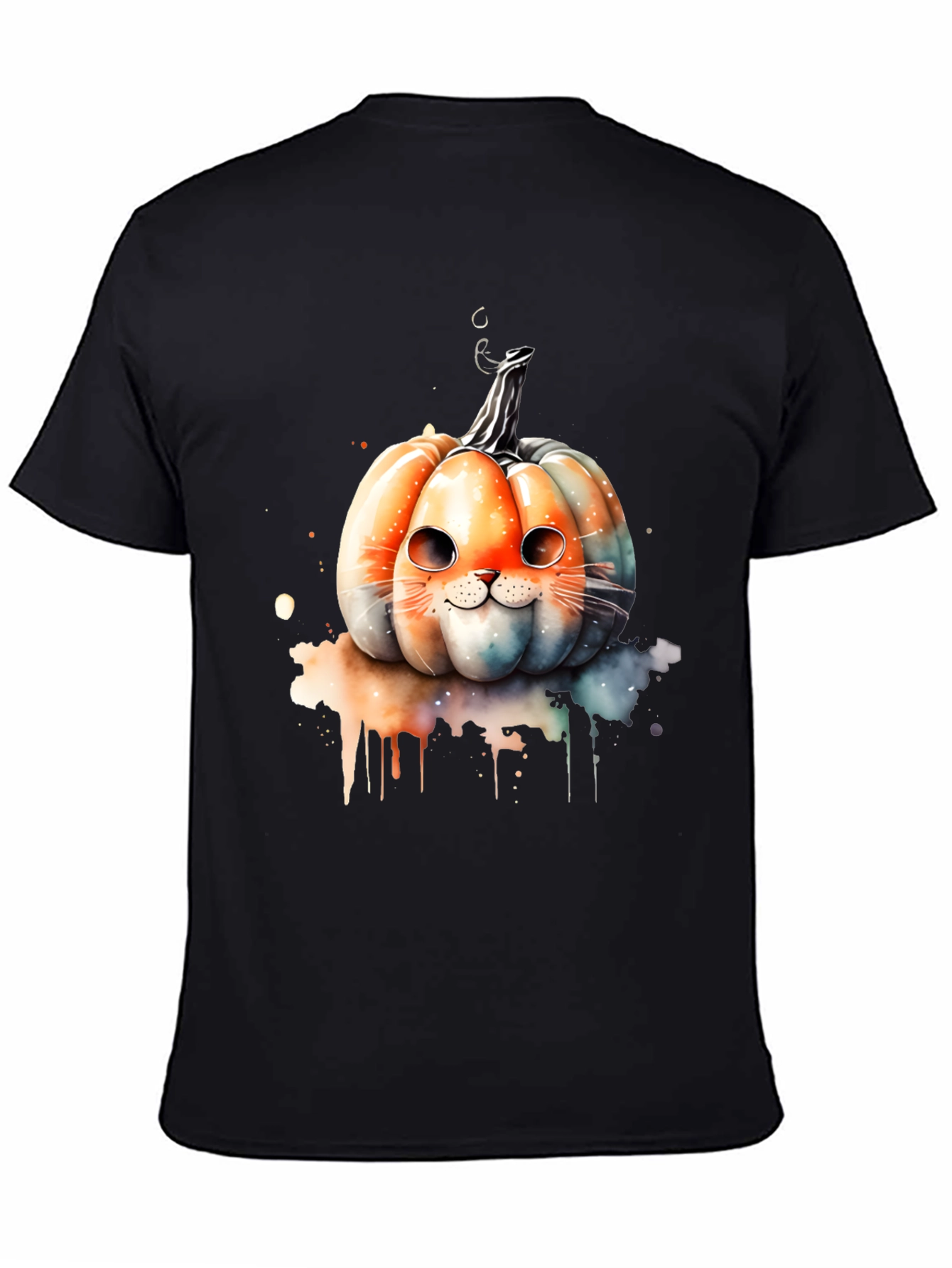 Cat Pumpkin T-Shirt: Halloween Edition