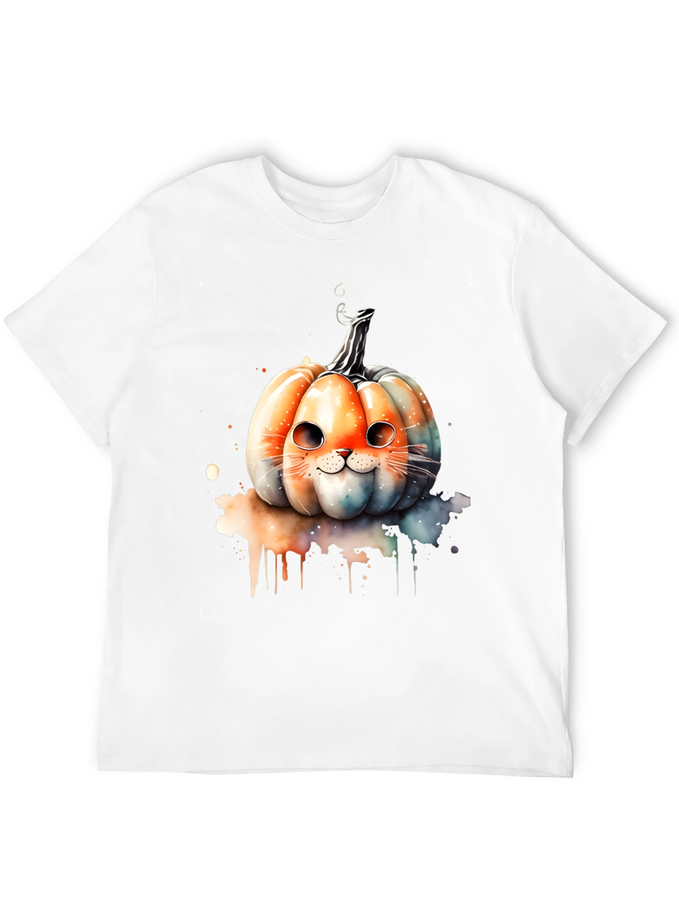 Cat Pumpkin T-Shirt: Halloween Edition