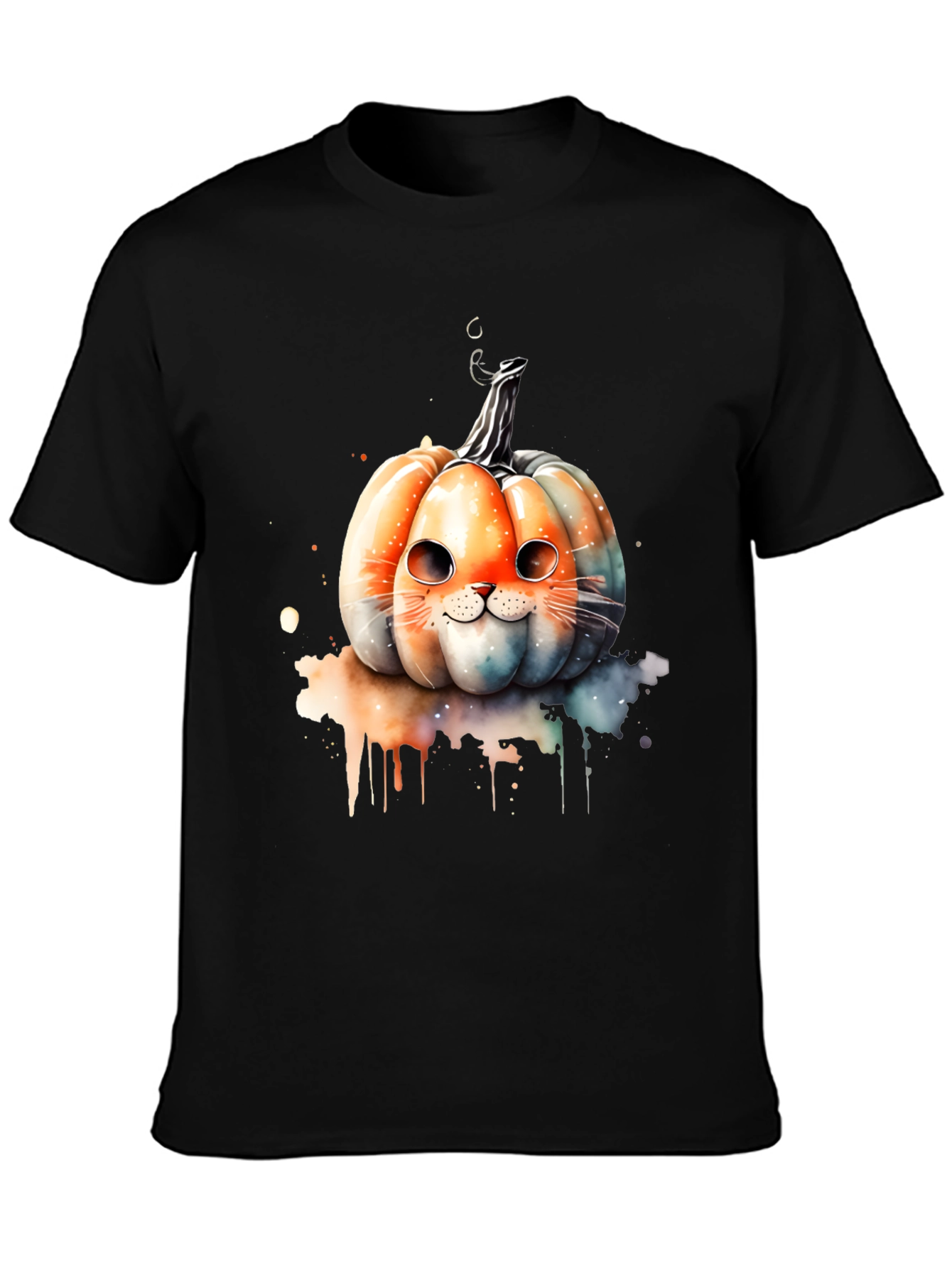Cat Pumpkin T-Shirt: Halloween Edition