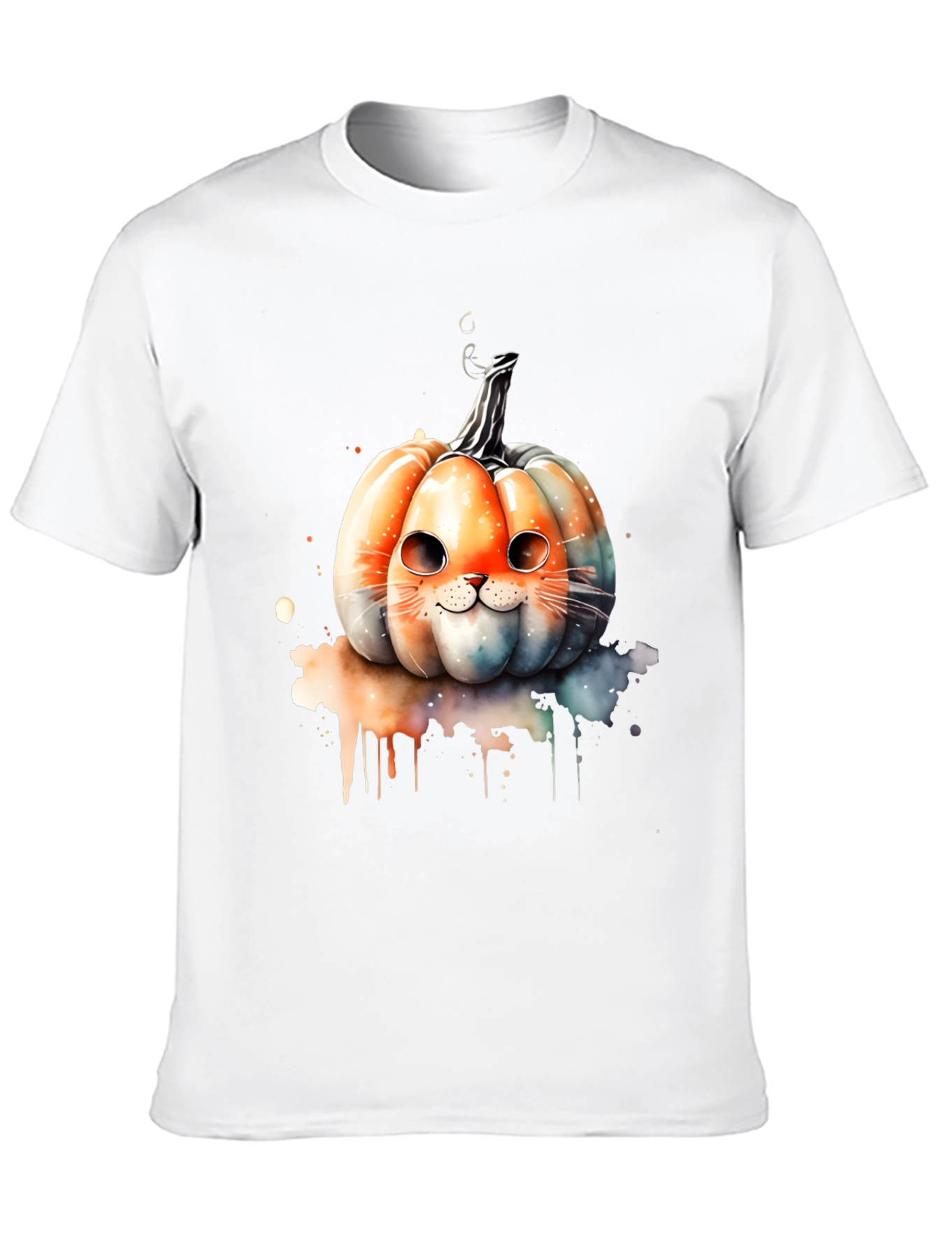 Cat Pumpkin T-Shirt: Halloween Edition