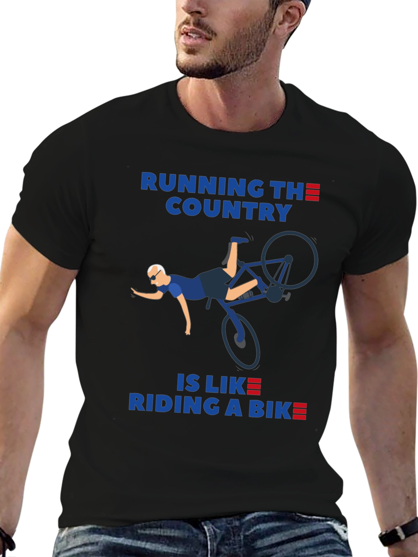 Running the Country Bike T-Shirt