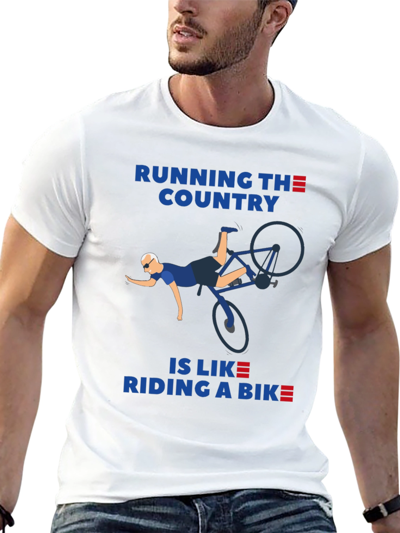 Running the Country Bike T-Shirt
