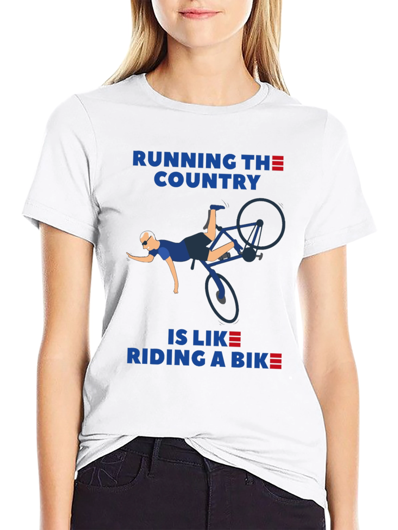 Running the Country Bike T-Shirt