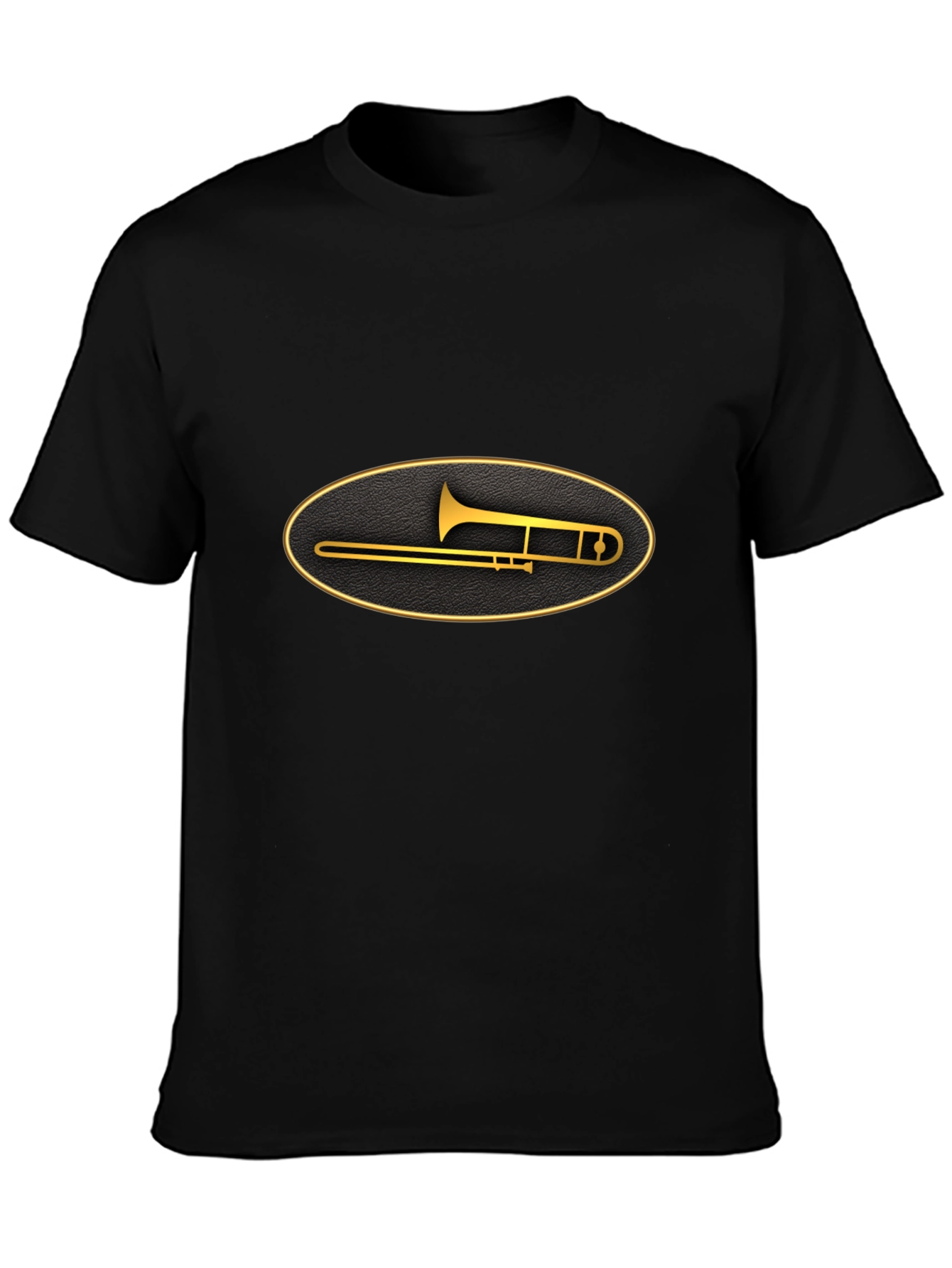 Trombone Graphic Tee - Stylish Music Lover T-Shirt