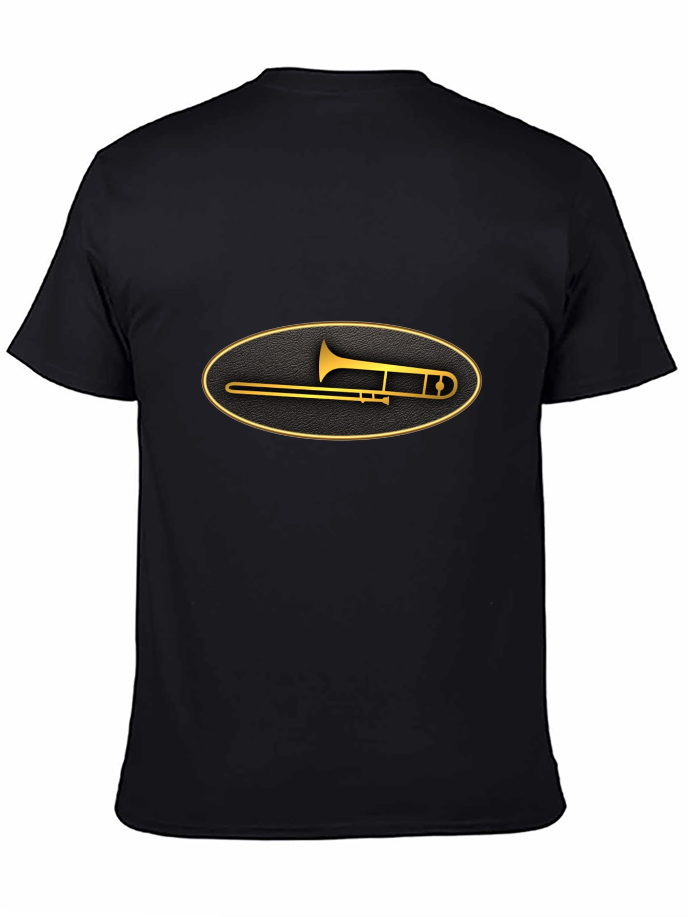 Trombone Graphic Tee - Stylish Music Lover T-Shirt