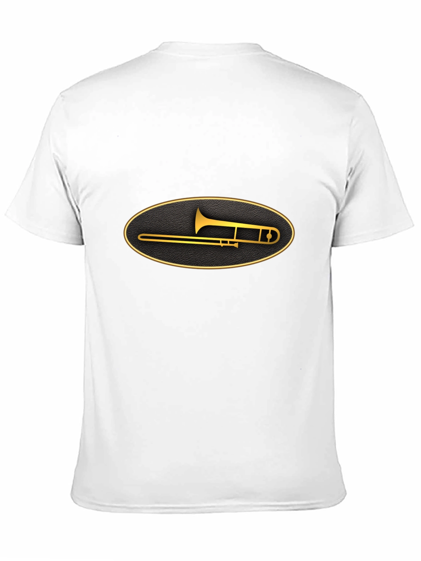 Trombone Graphic Tee - Stylish Music Lover T-Shirt