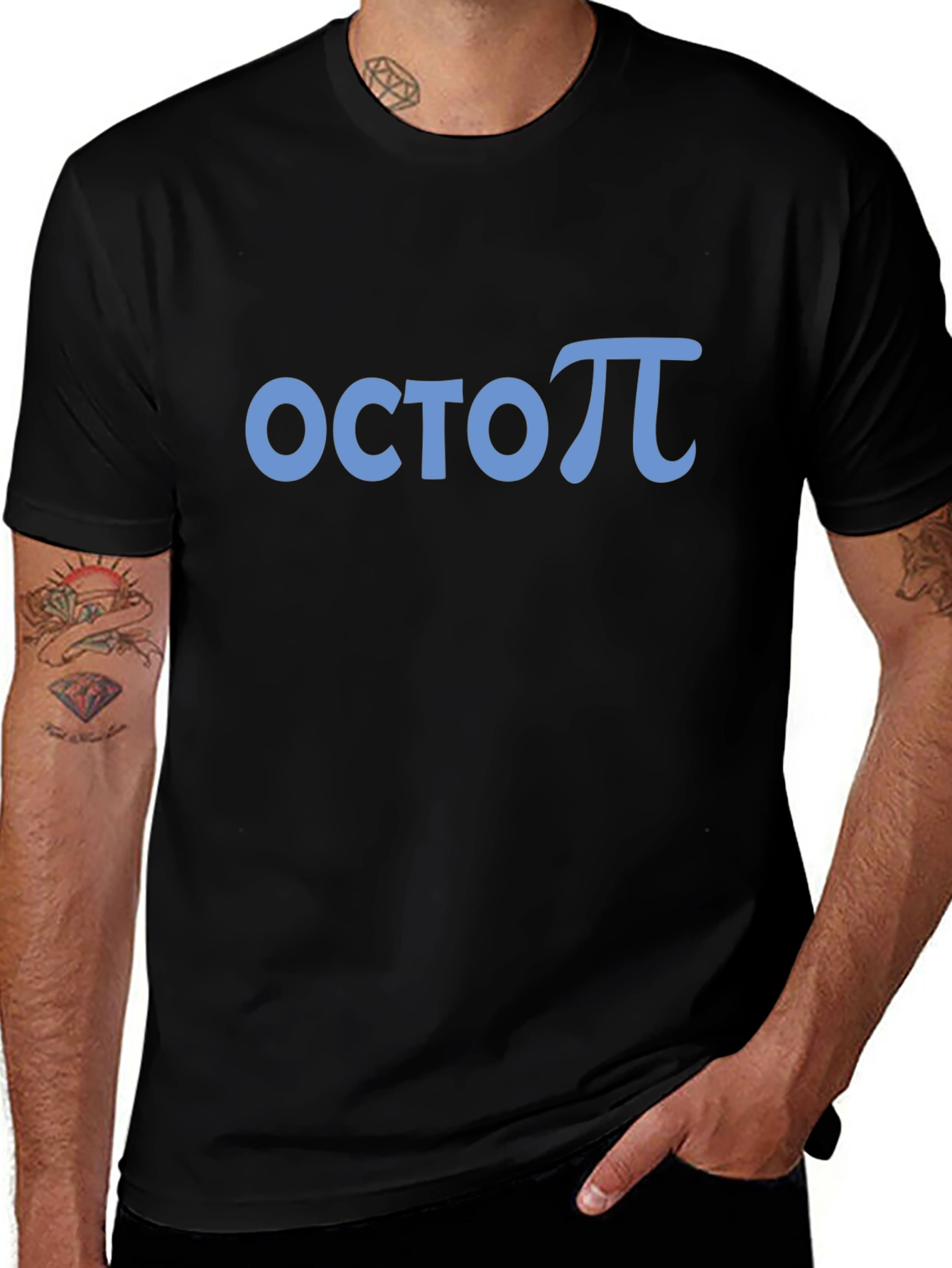 Octopi Black T-Shirt - Humorous Graphic Tee