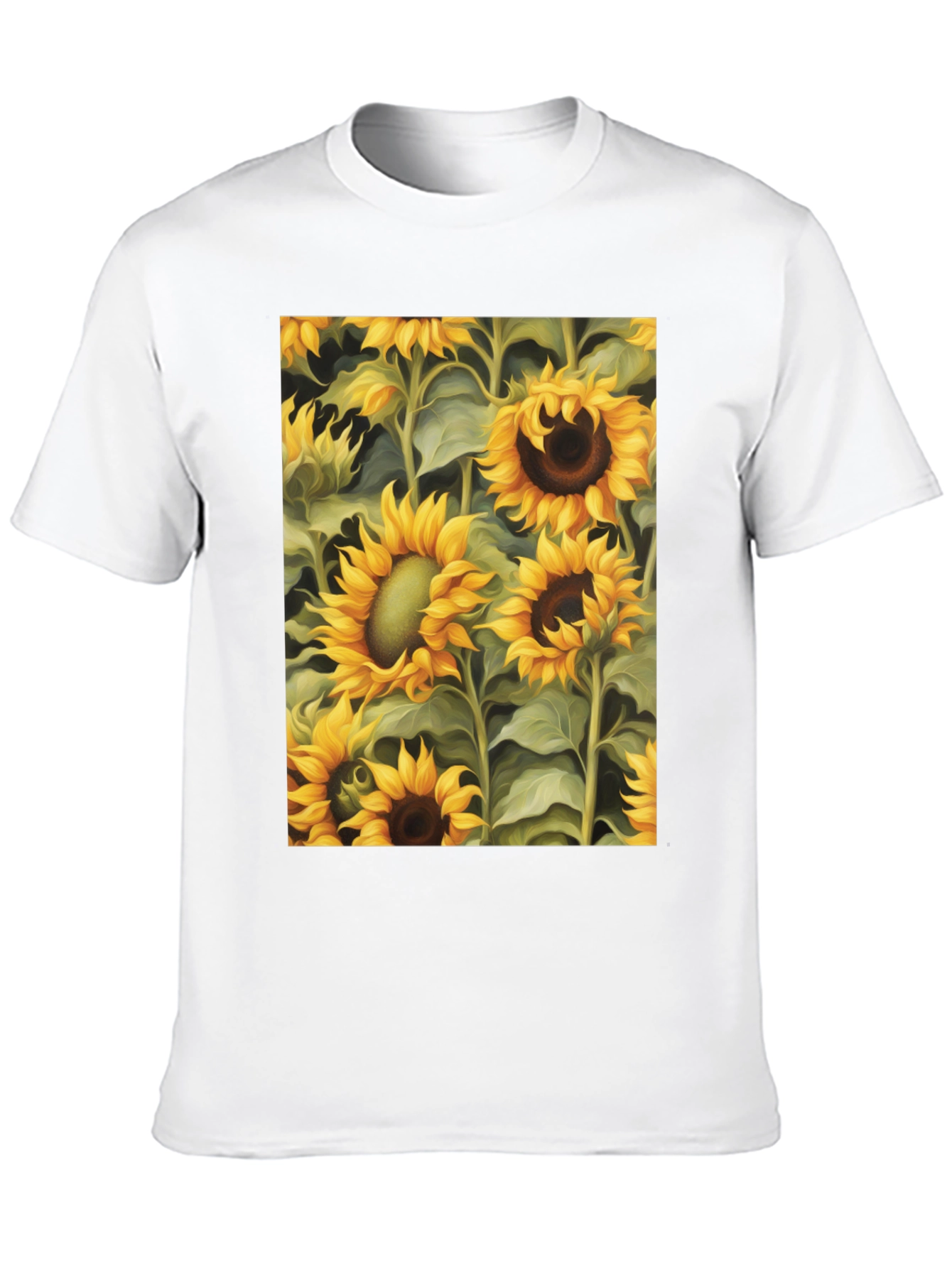 Sunflower Field Graphic Tee
