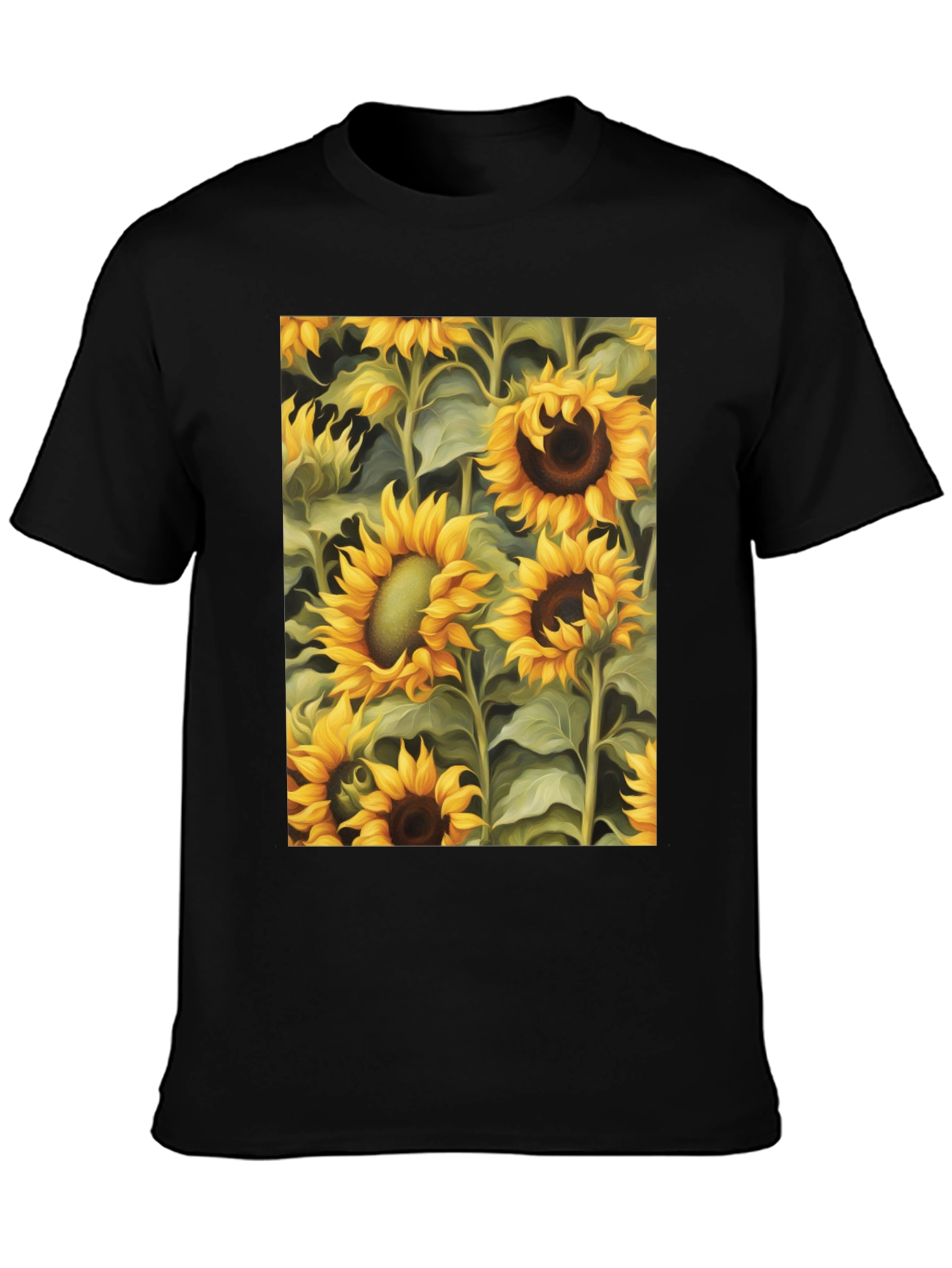 Sunflower Field Graphic Tee