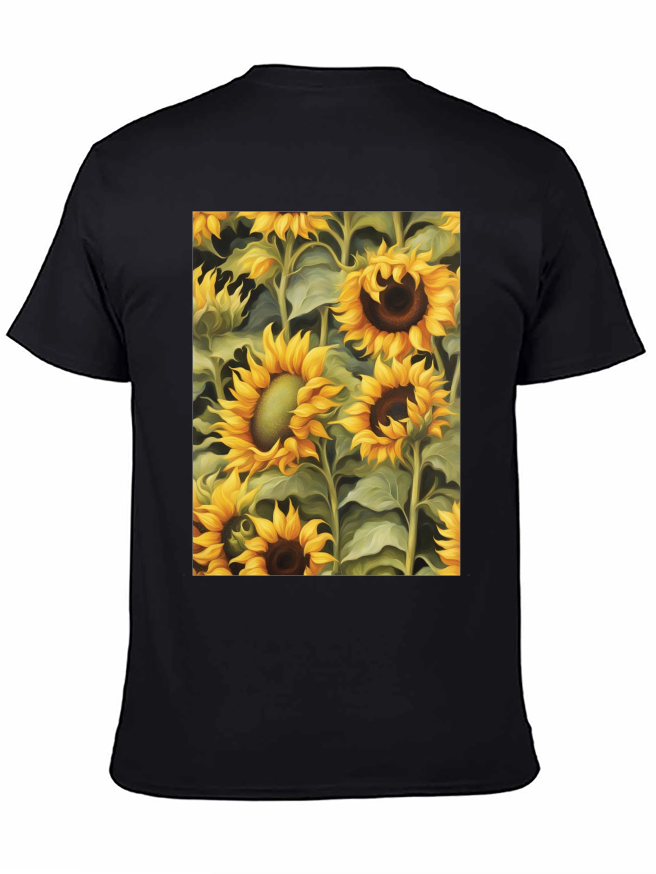Sunflower Field Graphic Tee