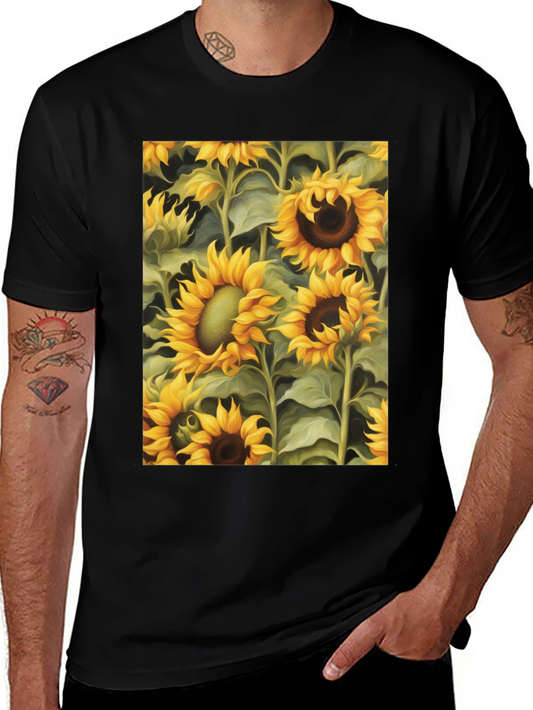 Sunflower Field Graphic Tee