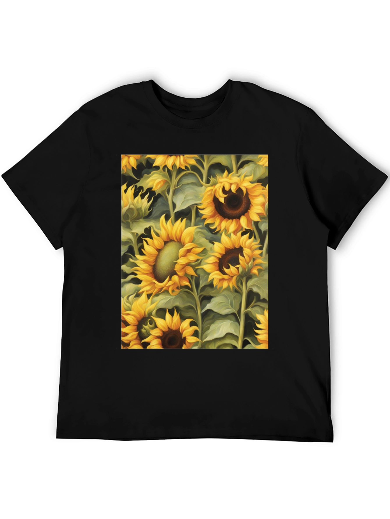 Sunflower Field Graphic Tee