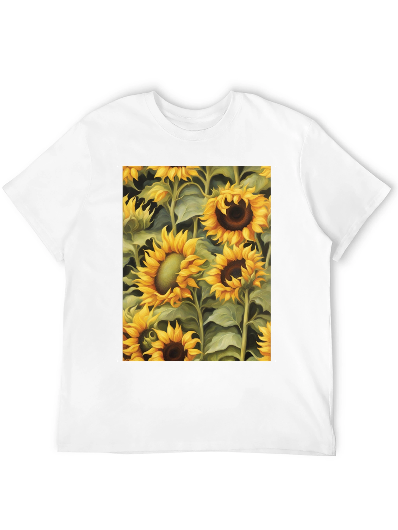 Sunflower Field Graphic Tee