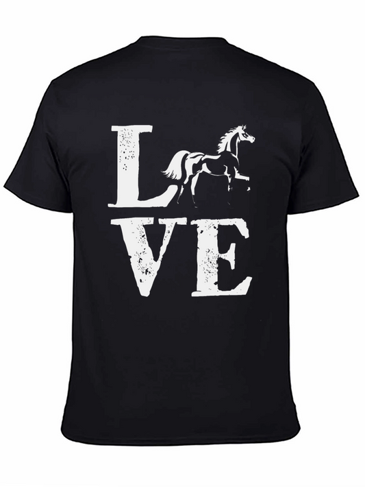 Love Horse Tee - Black
