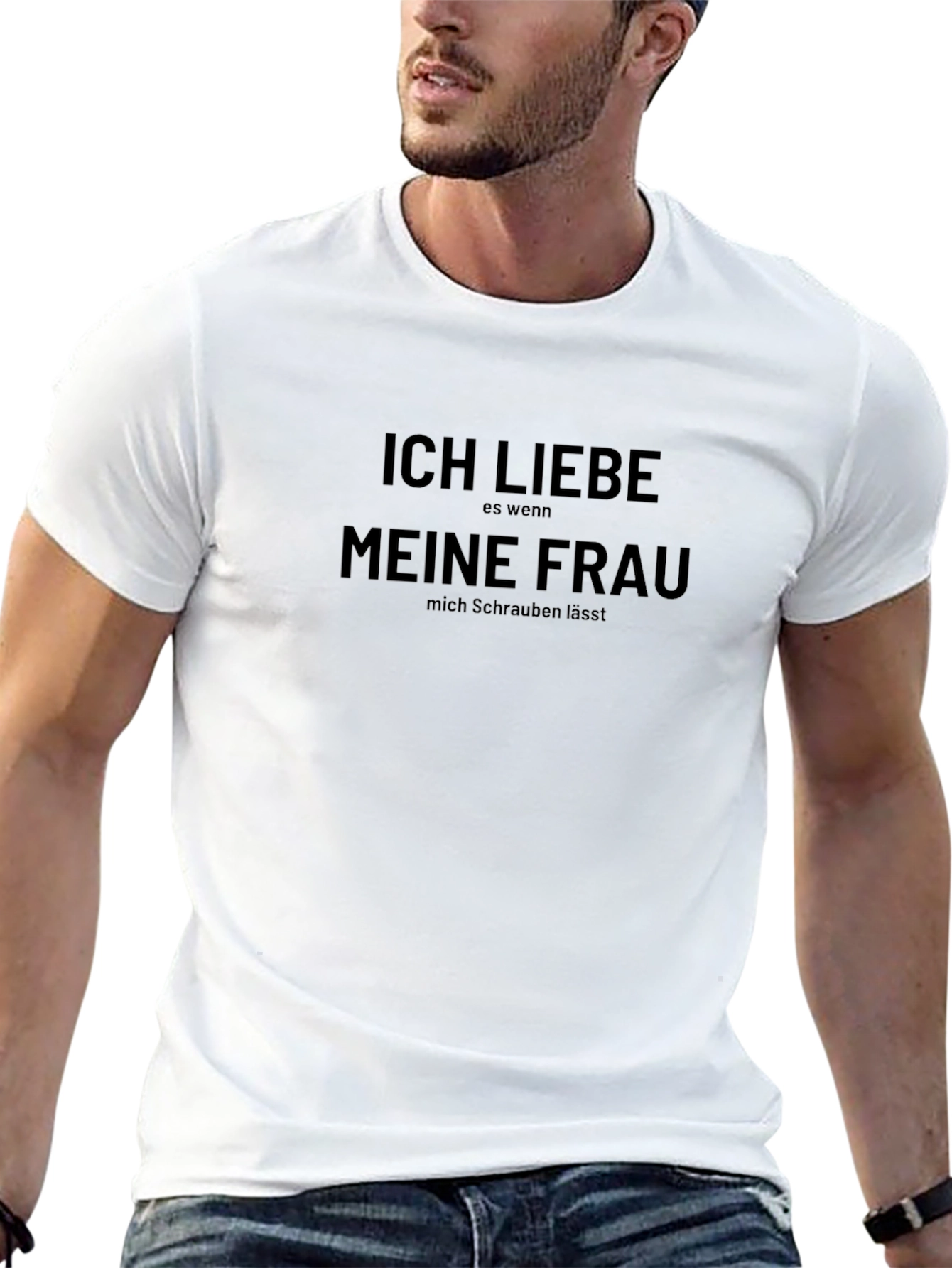 Ich Liebe Meine Frau Funny Graphic T-Shirt