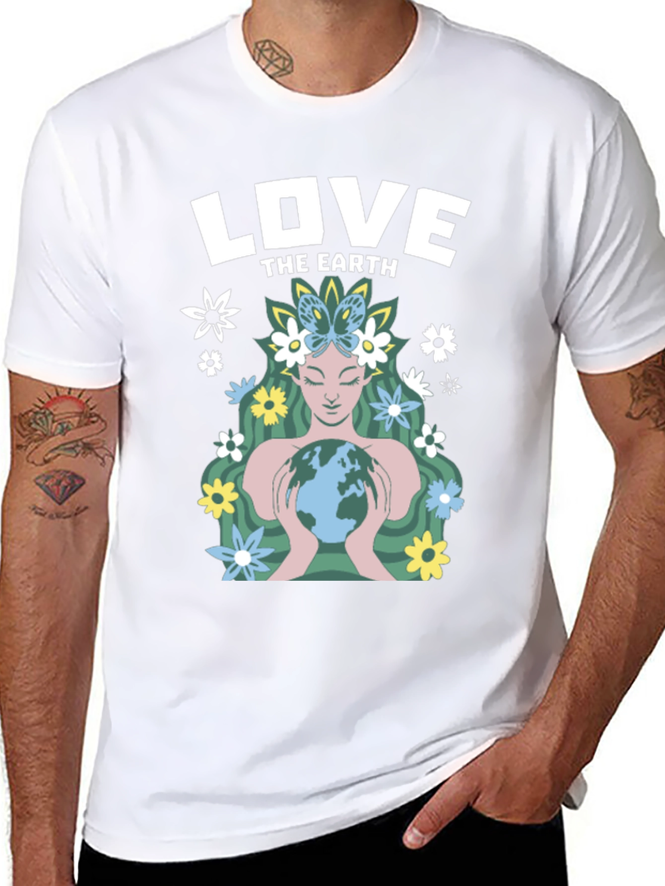 Love The Earth Graphic T-Shirt