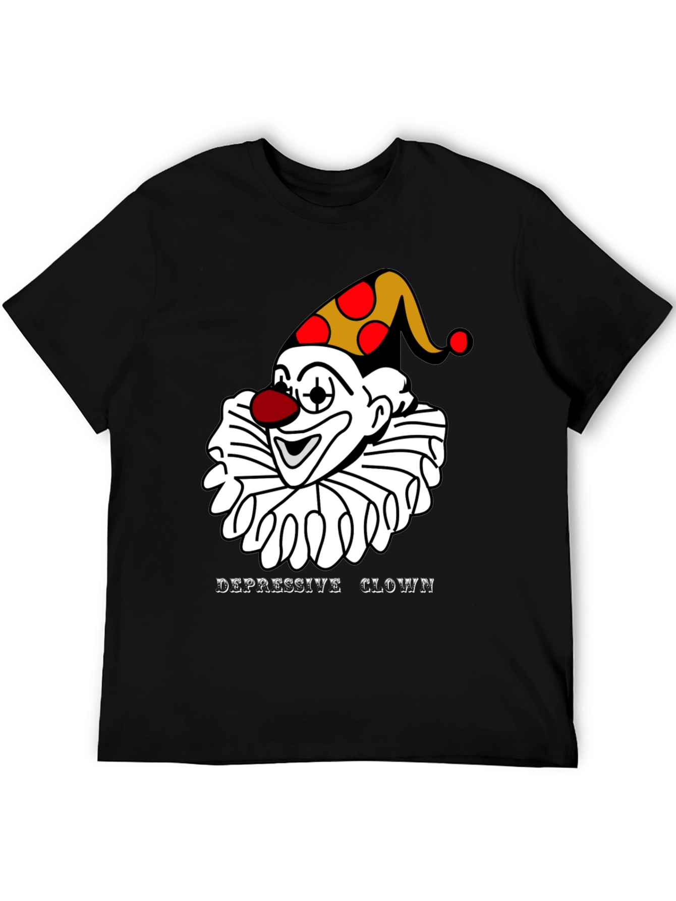 Depressive Clown T-Shirt - Unique Graphic Tee