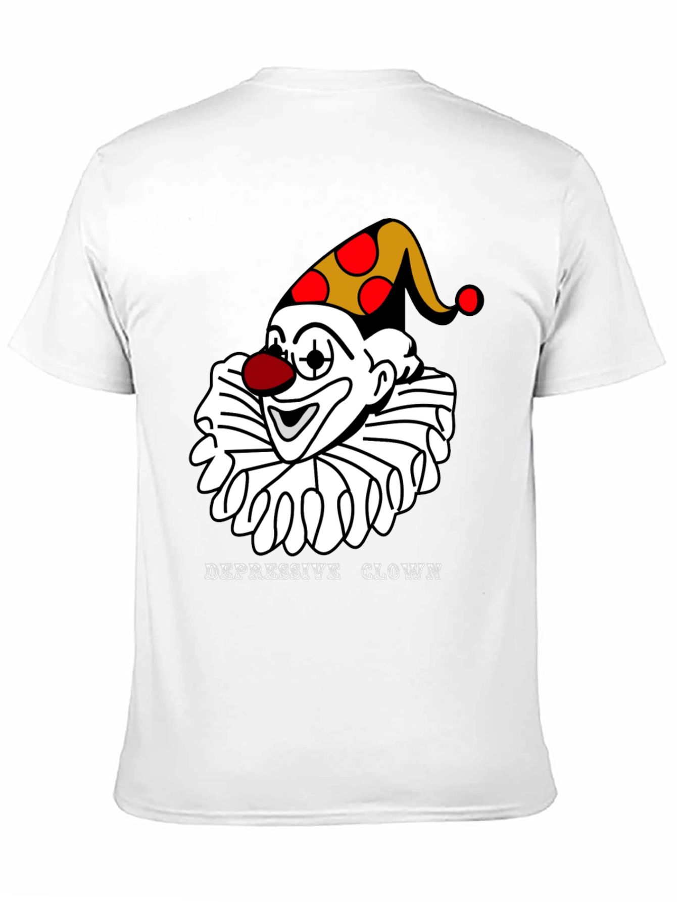 Depressive Clown T-Shirt - Unique Graphic Tee
