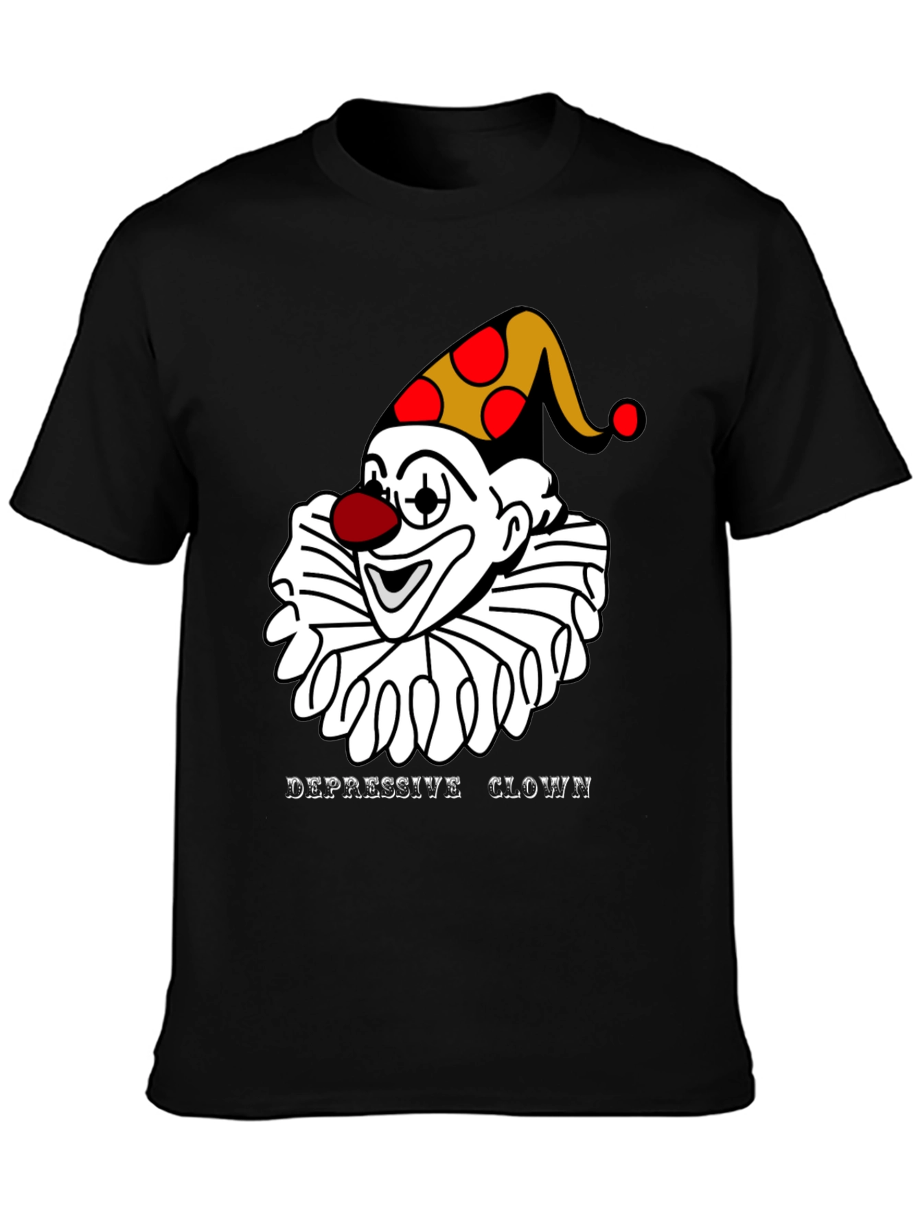 Depressive Clown T-Shirt - Unique Graphic Tee