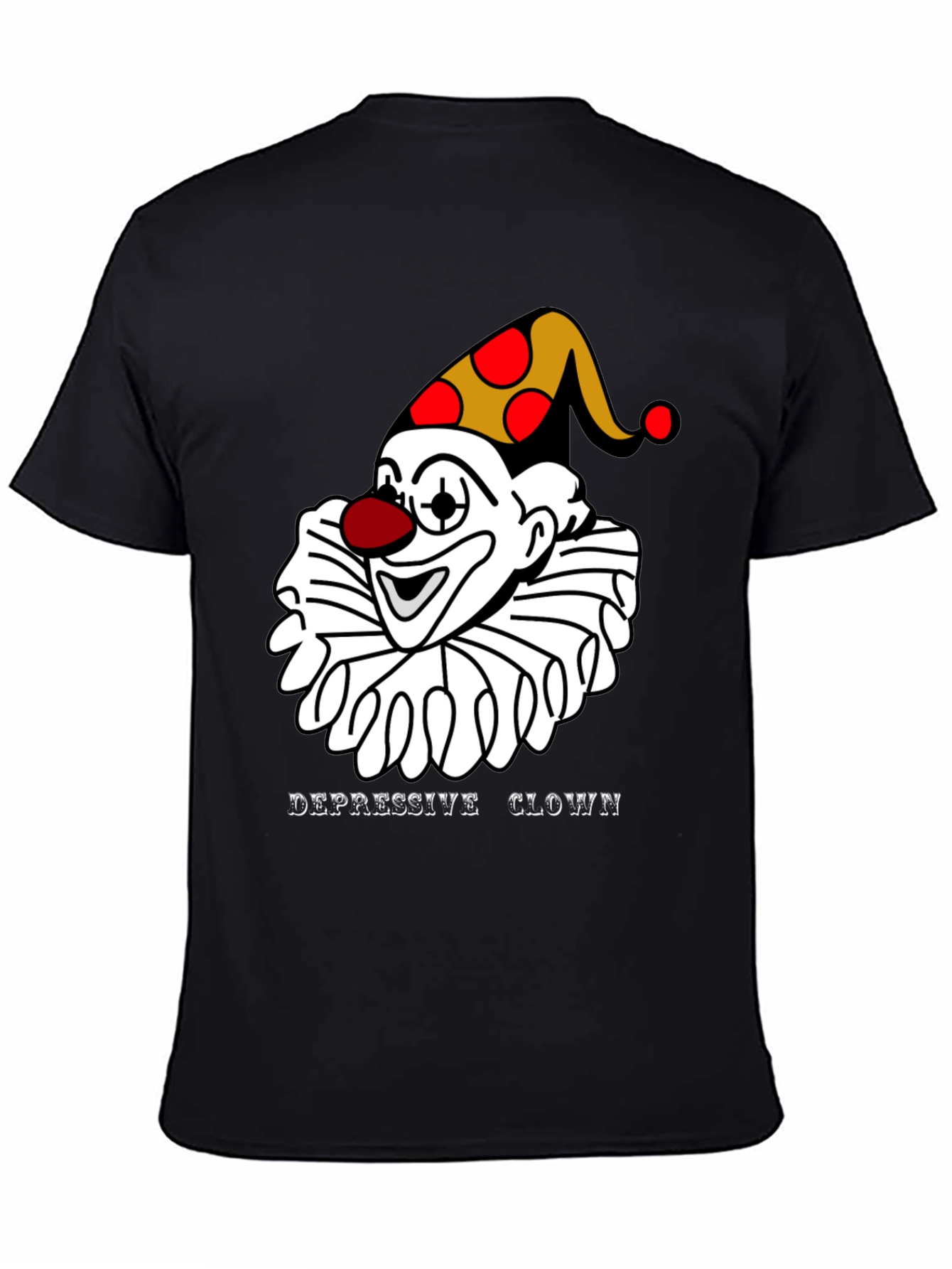 Depressive Clown T-Shirt - Unique Graphic Tee