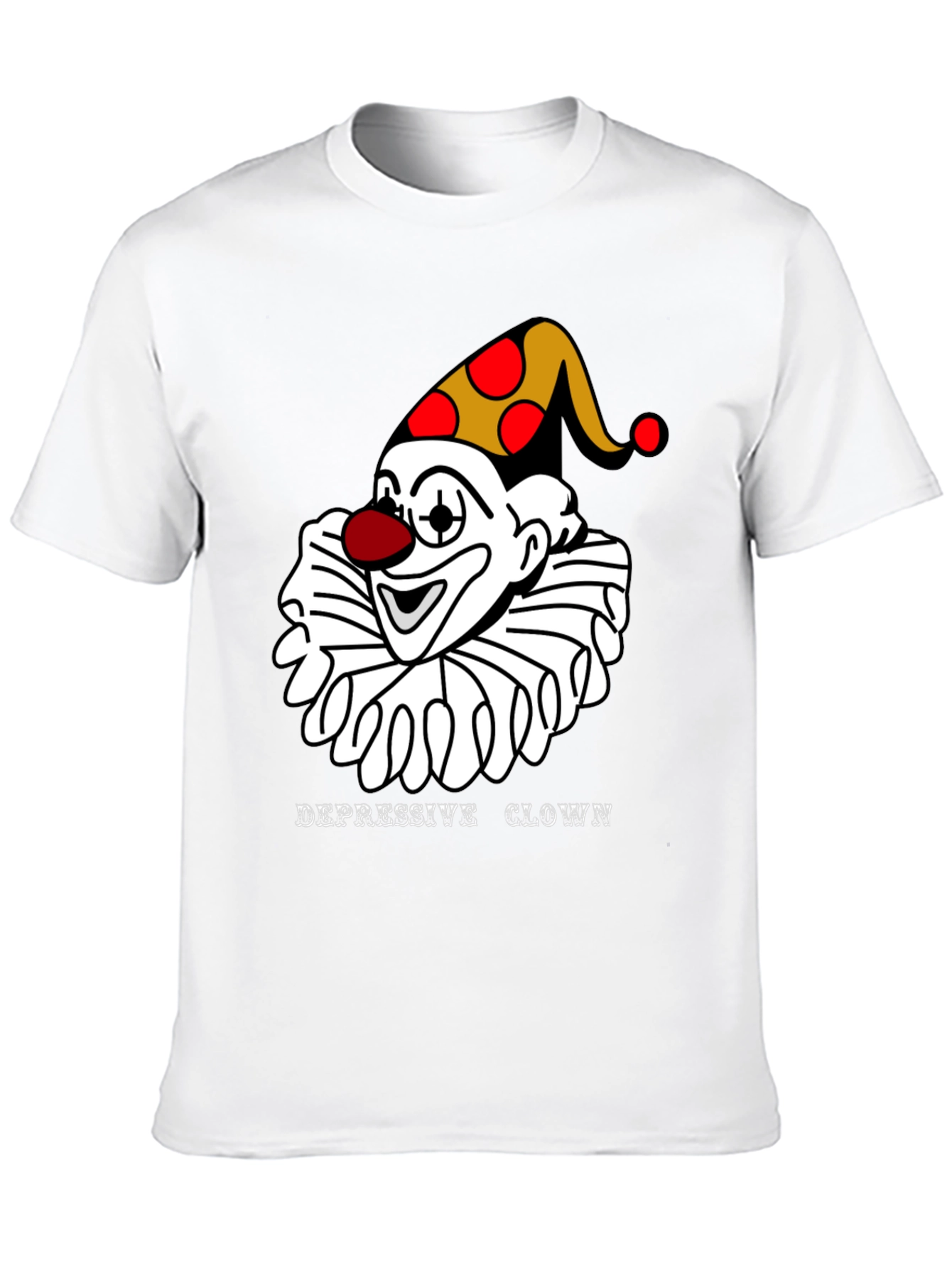 Depressive Clown T-Shirt - Unique Graphic Tee