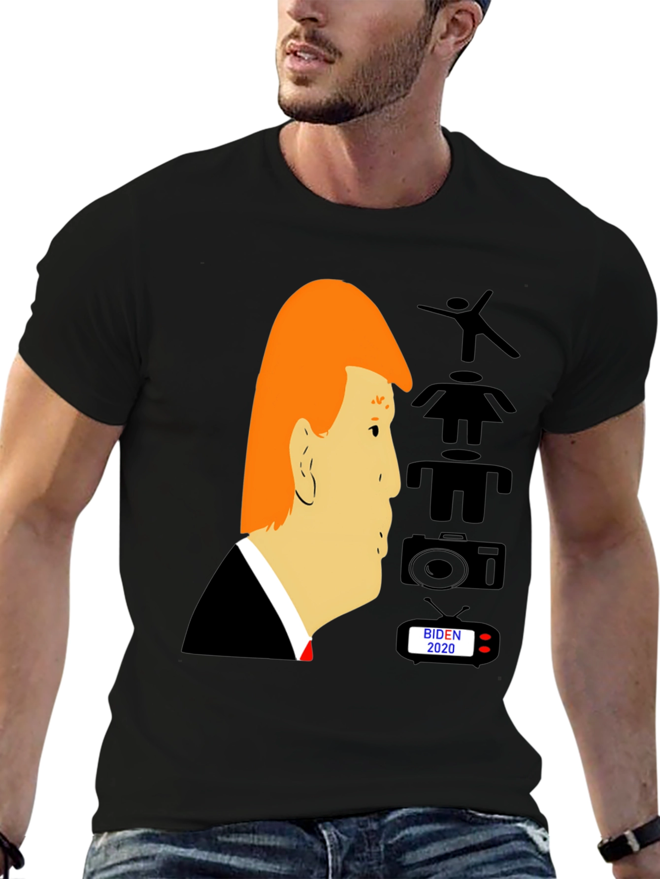 Anti-Trump Pro-Biden 2020 Graphic Tee