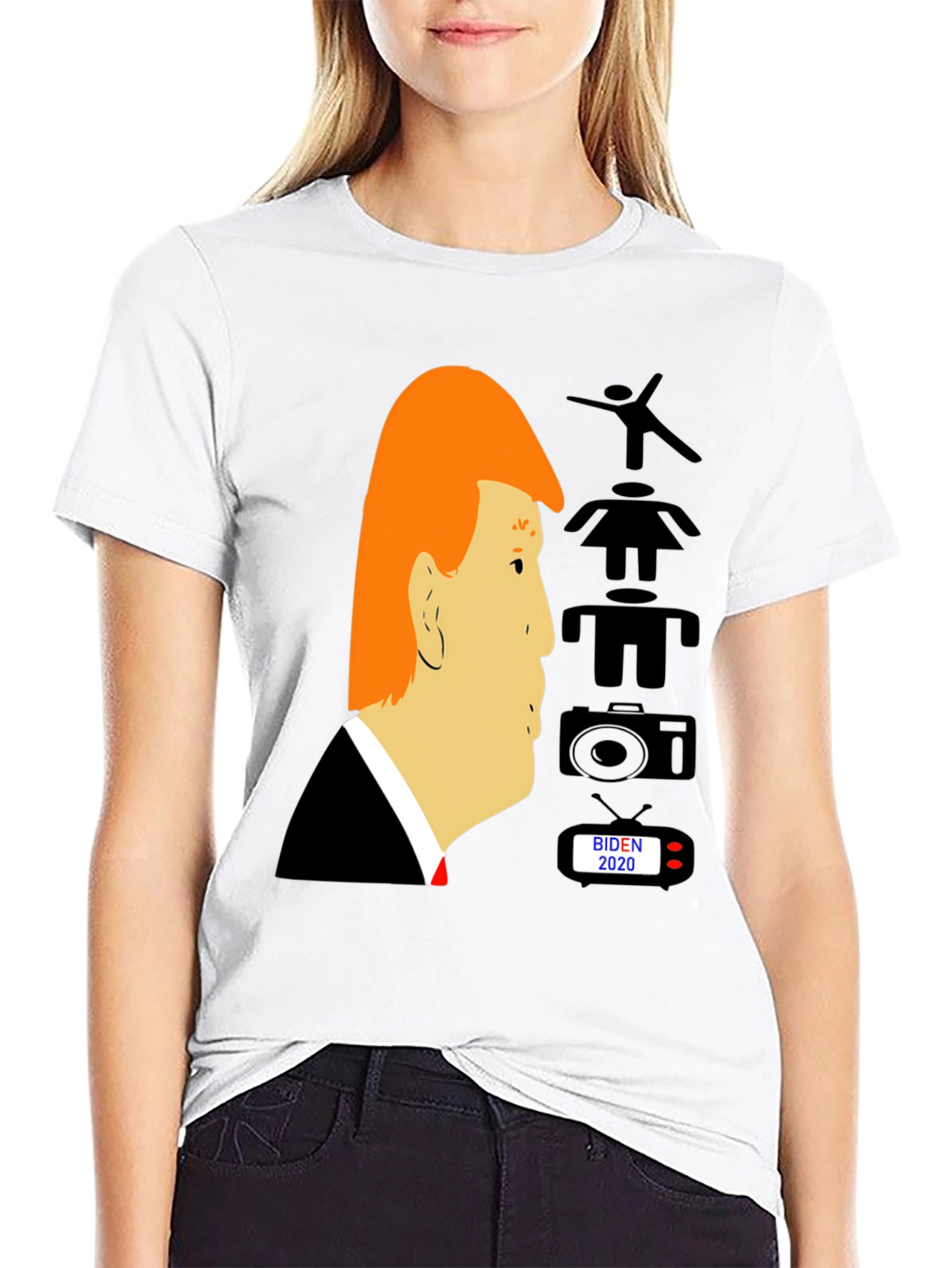 Anti-Trump Pro-Biden 2020 Graphic Tee