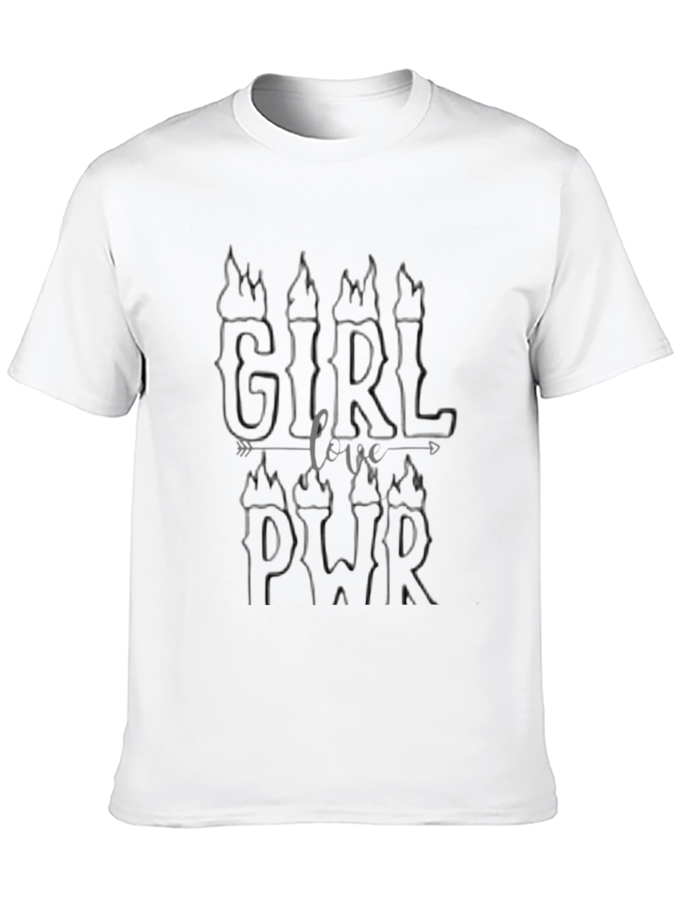 Girl Power Graphic Tee - Trendy Unisex T-Shirt