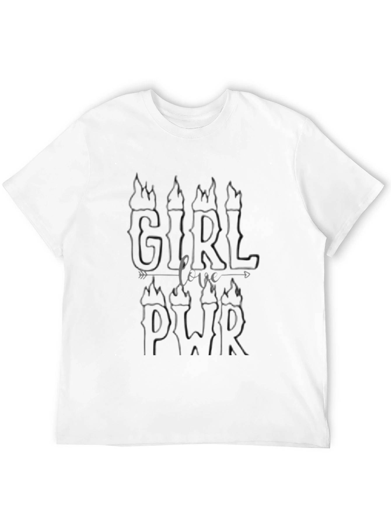 Girl Power Graphic Tee - Trendy Unisex T-Shirt