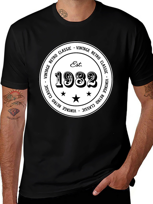 Vintage 1982 Retro Classic T-Shirt