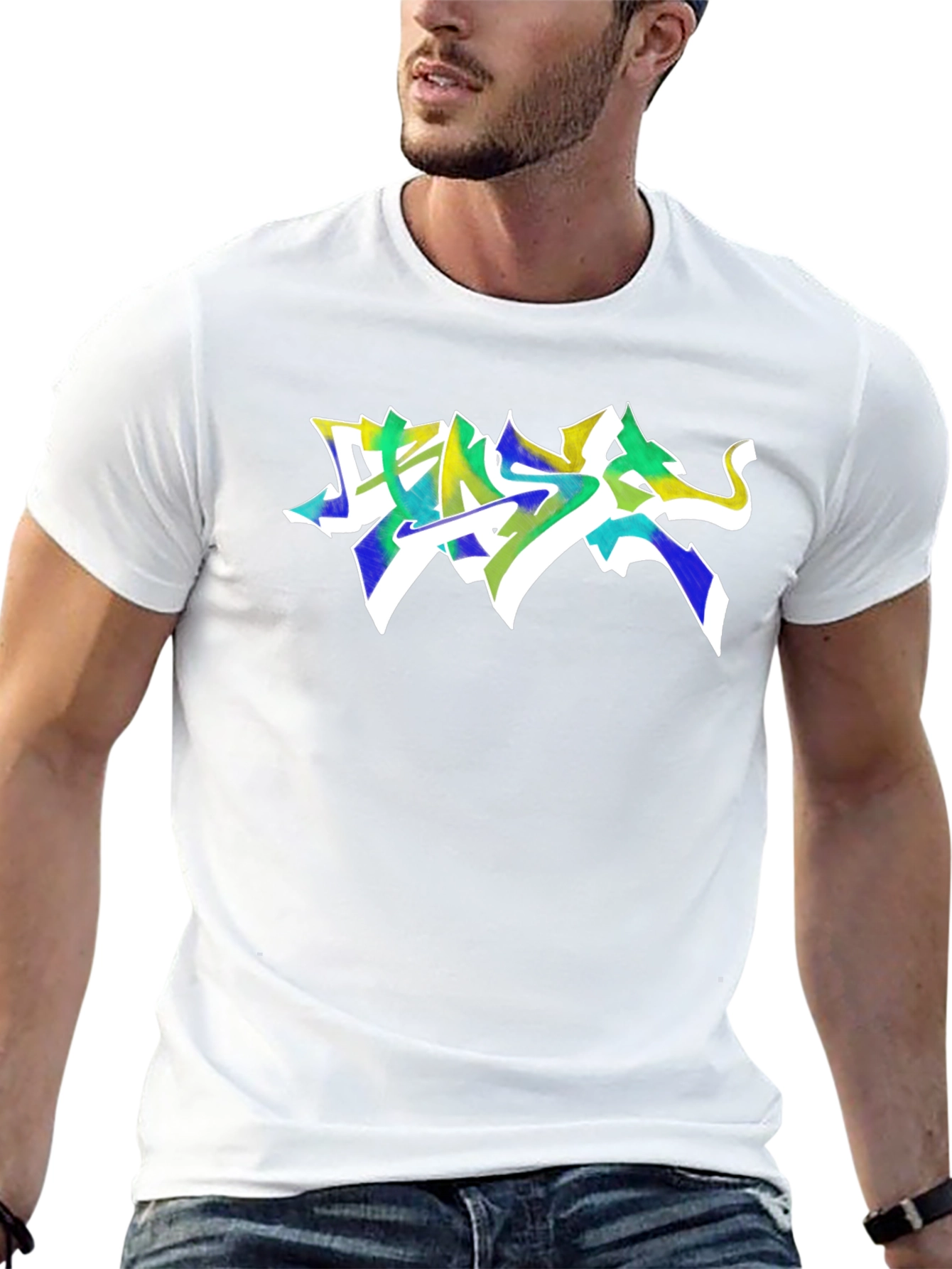 Graffiti T-Shirt - Urban Style Black Tee